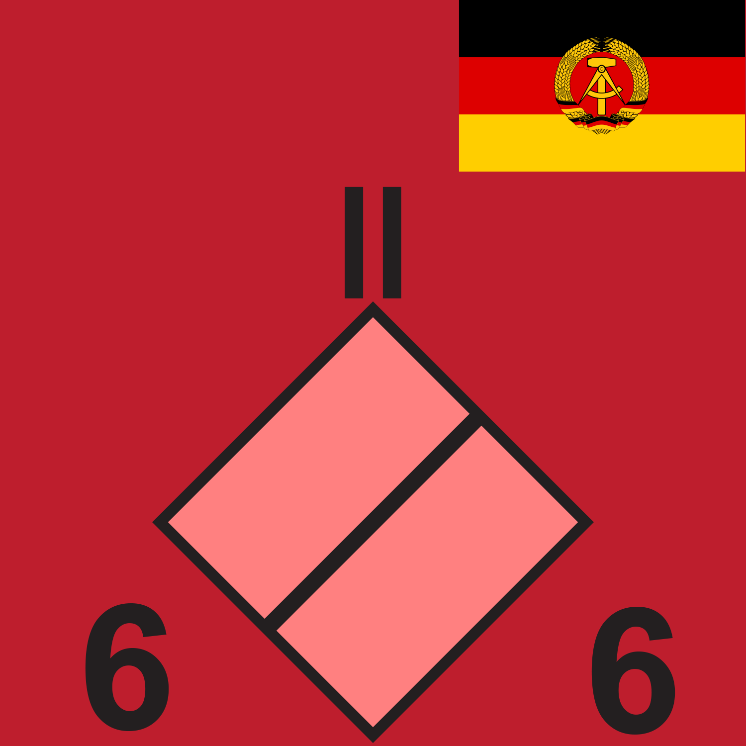 RED GDR 6 CAV BN 1989